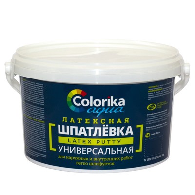 Шпатлевка "Colorika" универсальная латексная  3кг
